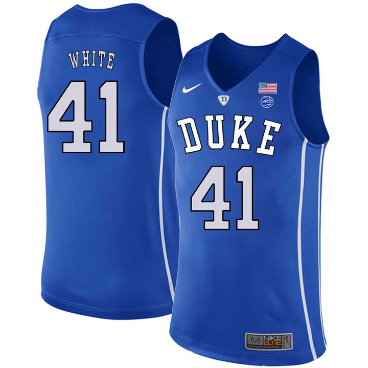 Duke Blue Devils 41 Jack White Blue Nike College Basketball Jersey Dzhi,We sell and wholesale Duke Blue Devils 41 Jack White Blue Nike College Basketball Jersey Dzhi on line form chian!